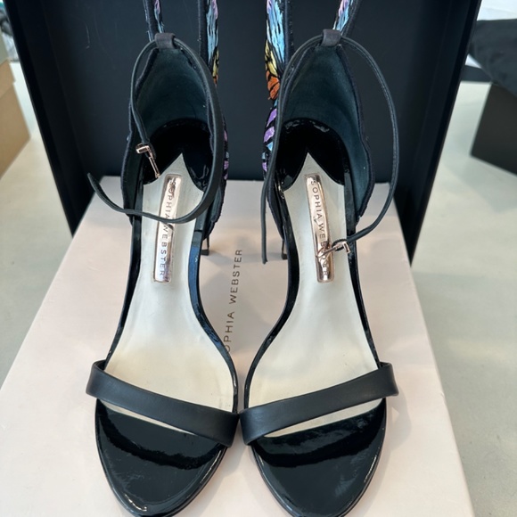 Sophia Webster Multi Color Butterfly heel - Picture 3 of 12